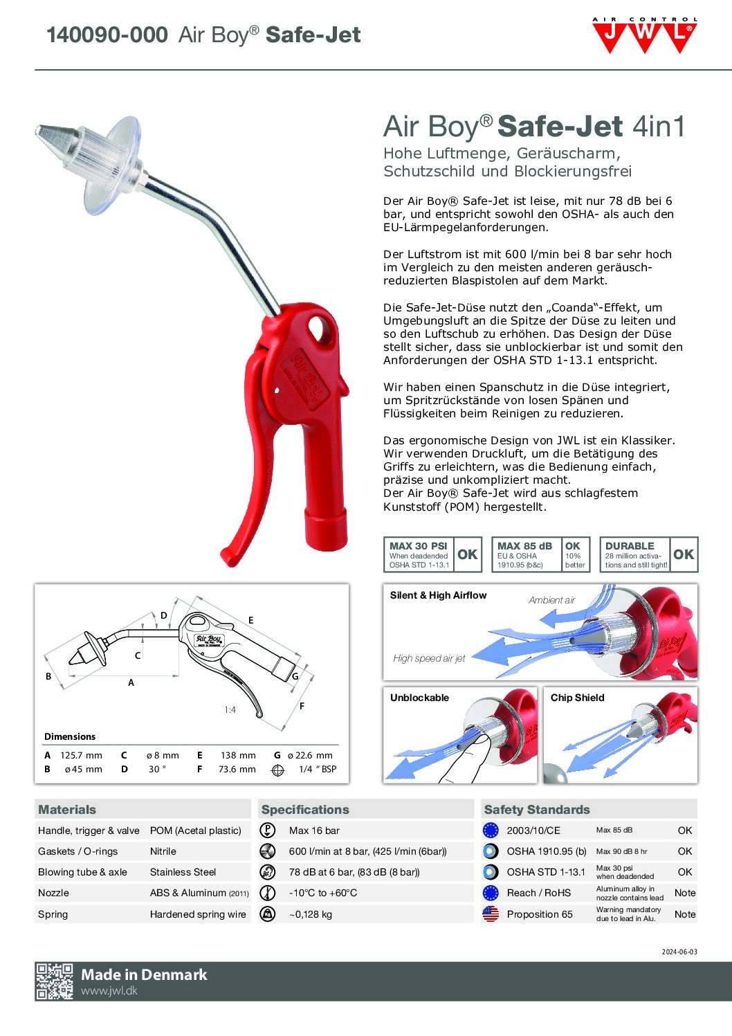 Air Boy® Safe-Jet 4in1